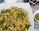 मटर पुलाव (Matar pulao recipe in hindi) रेसिपी चरण 4 फोटो