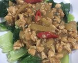 Foto langkah ke 6 dari resep Pakcoy topping ayam.