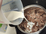 Mousse de turrón Suchard