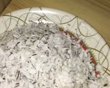 A picture of step 1 of Coconut flakes.