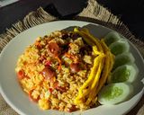 Foto langkah ke 7 dari resep Nasi Goreng Spesial Cabai Merah.