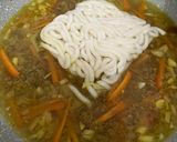 Foto langkah ke 3 dari resep Udon Kari Daging.
