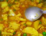 A picture of step 9 of Masala cauliflower.