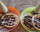 Foto langkah ke 5 dari resep Waffle Simple.