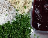 A picture of step 2 of Beet Coriander Sticks.