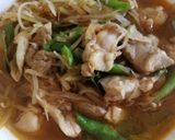 รูปขั้นตอนการทำที่ 2 ของ แกงไก่ใส่มะละกอ