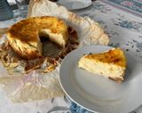 A picture of step 8 of La Viña Cheesecake (Lactose-Free and Gluten-Free).