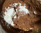 Foto del paso 3 de la receta: Cookies de cacao rellenas de chocolate blanco y salsa de arándanos🫐 🍪