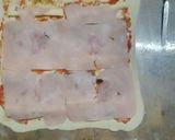 Foto del paso 2 de la receta: Pizza rellena arrollada