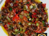 Beef stir fried sauce