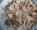 Foto langkah ke 2 dari resep Kacang Panjang Ranjau Ayam.