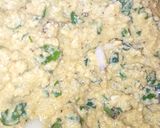 A picture of step 1 of Moong dal bariyan😋مونگ دال بڑیاں😋.