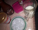 A picture of step 2 of Chocolate milkshake shake.