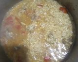 A picture of step 2 of Chicken Tahari.
