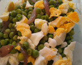 Foto del paso 4 de la receta: Guisantes con cebolla y huevo