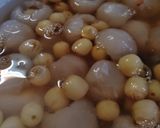 Hình bước làm 4 của món Trà long vải