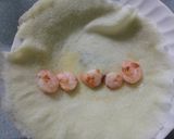 รูปขั้นตอนการทำที่ 3 ของ Wrap กุ้งย่าง ใช้แป้งโรตีสายไหม