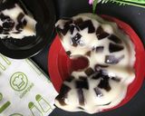 Foto langkah ke 5 dari resep Puding buah sirsak + Cincau.