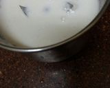 A picture of step 4 of Samak phirni.