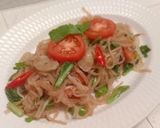 Foto langkah ke 7 dari resep Mie Sagu Goreng Khas Riau.