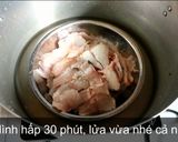 Hình bước làm 3 của món Cá lóc hấp thơm ngon