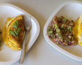 Foto del paso 4 de la receta: Omelette de queso panela con guacamole 😋