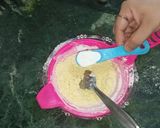 A picture of step 2 of Nankhatai.