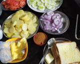 Veg Grilled Sandwich recipe step 1 photo