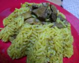 صورة لخطوة 4 من وصفة رز مبهر بالكبد والقوانص 😋🍗🐓