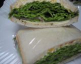 A picture of step 5 of Wrap It Up! Amazing Lettuce Sandwich.