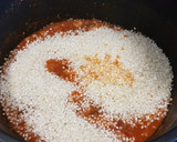 Foto del paso 6 de la receta: Arroz caldoso con bogavante calamar y gambas