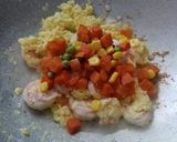 Gambar langkah 2 resipi Nasi Goreng Cina.