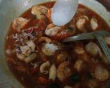 Foto langkah ke 7 dari resep Cumi & Udang Mentega Saus Tiram.