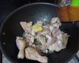 A picture of step 1 of Chicken karahi.