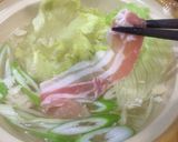 A picture of step 4 of Easy Lettuce and Pork Shabu-Shabu Hot Pot.
