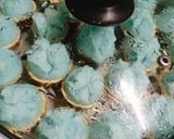 Hình bước làm 2 của món Bánh bông lan hấp làm từ bột pha sẵn