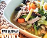 Foto langkah ke 4 dari resep Cah Sayuran Ampela Ayam.