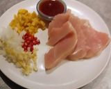รูปขั้นตอนการทำที่ 1 ของ ไก่ทอดราดซอสสามรส