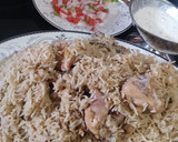 A picture of step 4 of Chicken Pulao.