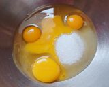 Hình bước làm 2 của món Bánh BÔNG LAN trái cây
