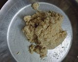 A picture of step 2 of Coconut burfi.