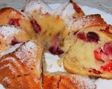Фото кроку 6 до 🍰 Супер кекс на кефире с ягодами. Сочный, влажный, удачное тесто! Без миксера!.