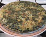 Foto del paso 11 de la receta: Tortilla de espinacas con setas