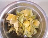 Foto langkah ke 2 dari resep Soup Ikan Kakap Sayur Asin.
