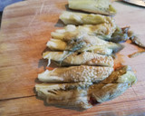 Foto del paso 1 de la receta: Caviar de berenjena con melva frita