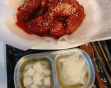 รูปขั้นตอนการทำที่ 5 ของ ไก่ทอดคลุกซอสเกาหลี🍗🌶style by barbie👩🏼‍🍳
