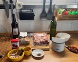 Foto del paso 1 de la receta: Morro con boletus (shiitake), pincho