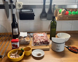Foto del paso 1 de la receta: Morro con boletus (shiitake), pincho