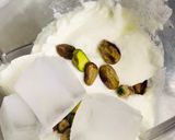A picture of step 1 of Galaxy Khoya lassi.