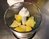 Une image de l'étape 3 de Farce aux herbes aromatiques, ail marinée et citron confit (pour poissons).